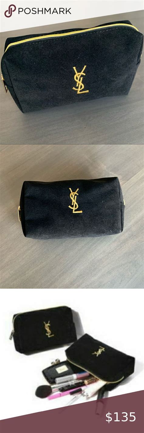 makeup bag ysl|ysl makeup bag price.